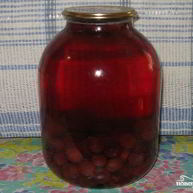 Рецепт Компота из вишни на зиму без стерилизации