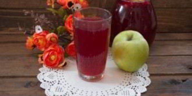 Рецепт компота из вишни с яблоками