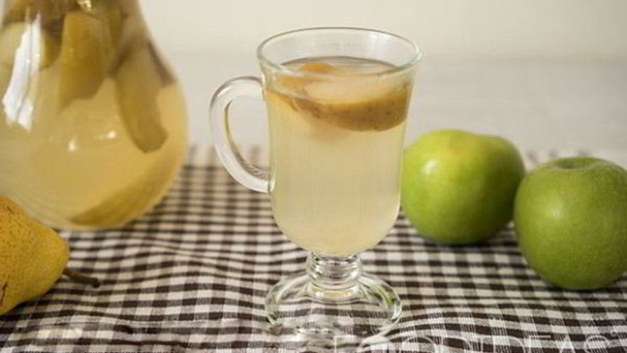 Рецепт компота из яблок и груш