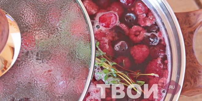 Рецепт компота из ягод