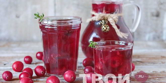 Рецепт компота из ягод