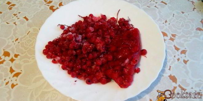 Рецепт компота из замороженной смородины и малины