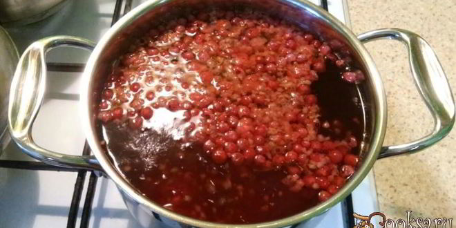 Рецепт компота из замороженной смородины и малины