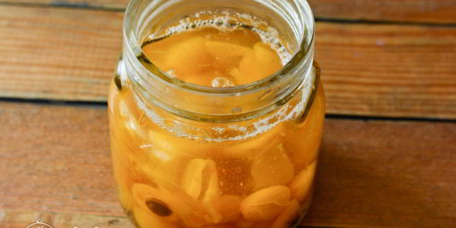 Рецепт компота из желтой алычи на зиму