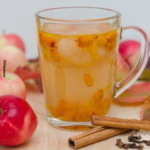 Рецепт Компота с фейхоа и яблоками