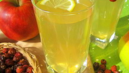 Рецепт Компота с шиповником и имбирем