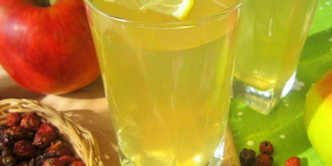 Рецепт компота с шиповником и имбирем