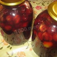 Рецепт Сливового компота из сливы с косточками