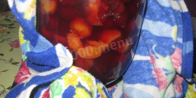 Рецепт сливового компота из сливы с косточками