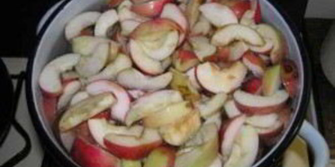 Рецепт яблочного компота