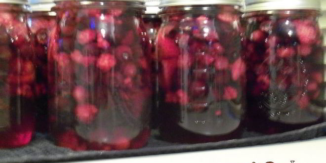 Рецепт ягодного компота на зиму