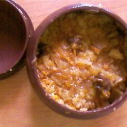 Рецепт Квашеной капусты с грибами в горшочках