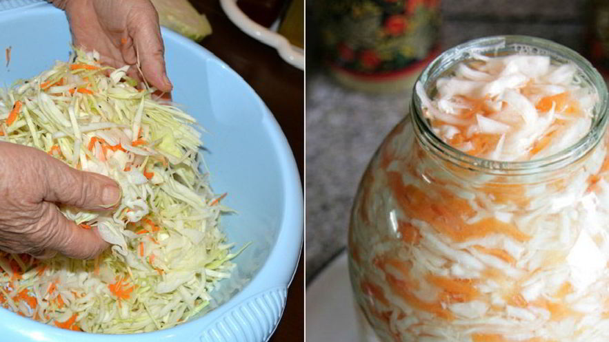 Рецепт квашеной капусты