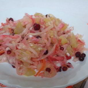 Рецепт Квашенной капусты с картофелем