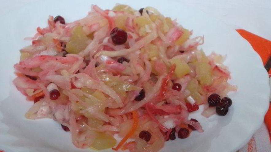 Рецепт квашенной капусты с картофелем
