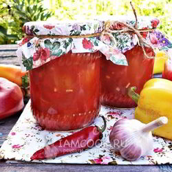 Рецепт Классического лечо с томатной пастой