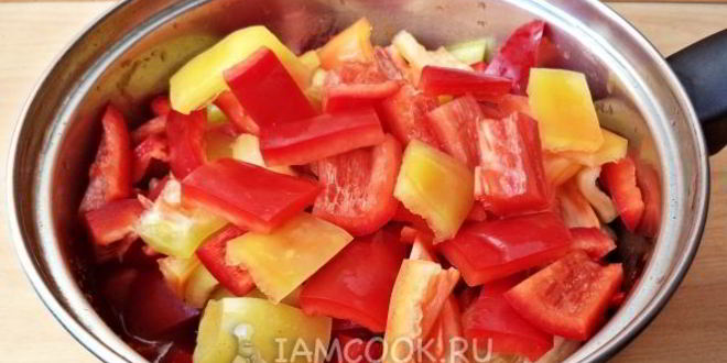 Рецепт классического лечо с томатной пастой