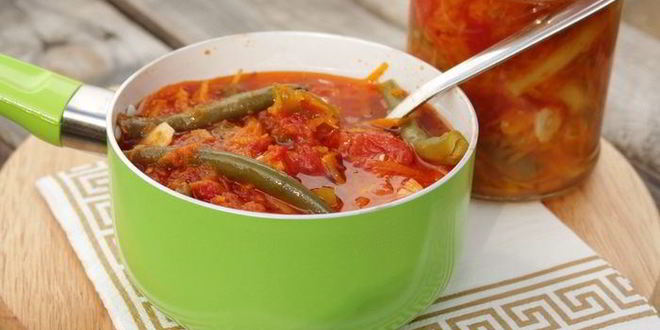 Рецепт лечо фасолинка