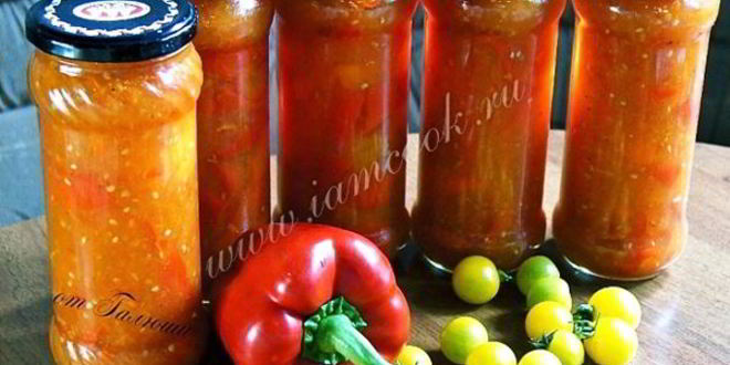 Рецепт лечо из болгарского перца