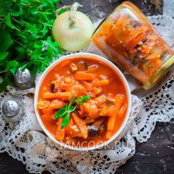 Рецепт Лечо из кабачков и баклажанов