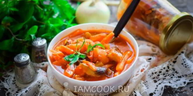 Рецепт лечо из кабачков и баклажанов