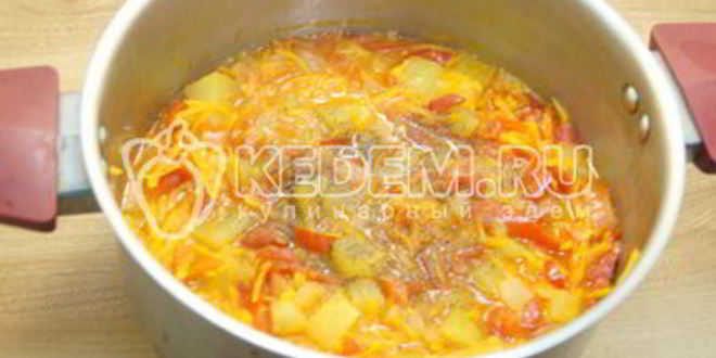 Рецепт лечо из кабачков на зиму