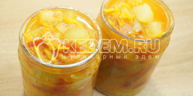 Рецепт лечо из кабачков на зиму