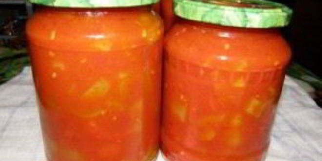 Рецепт лечо из кабачков