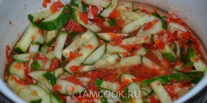 Рецепт лечо из огурцов на зиму