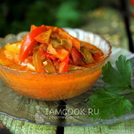 Рецепт Лечо из перца и помидоров