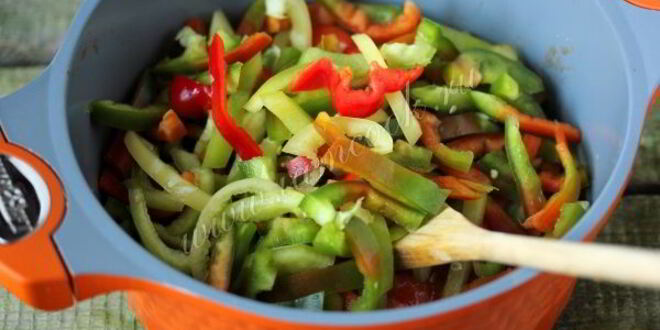 Рецепт лечо из перца и помидоров