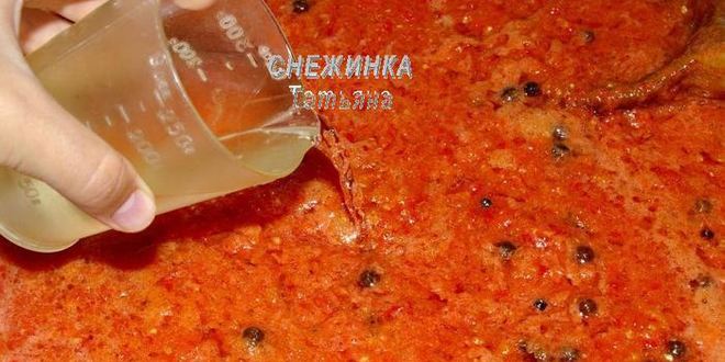 Рецепт лечо из помидоров