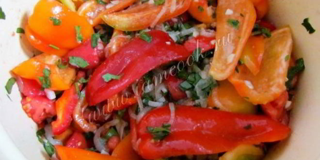 Рецепт лечо по-домашнему