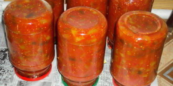 Рецепт лечо с баклажанами