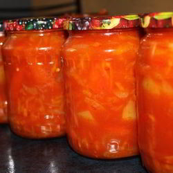 Рецепт Лечо с фасолью на зиму