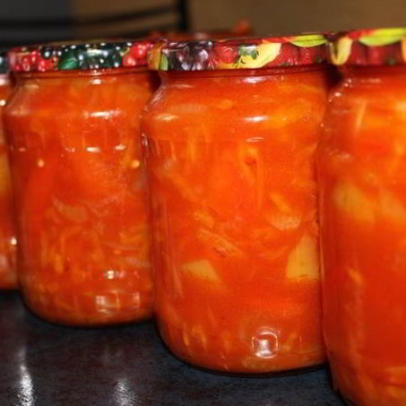 Рецепт Лечо с фасолью на зиму