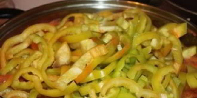 Рецепт лечо с фасолью на зиму