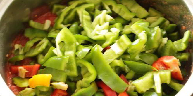 Рецепт лечо с фасолью