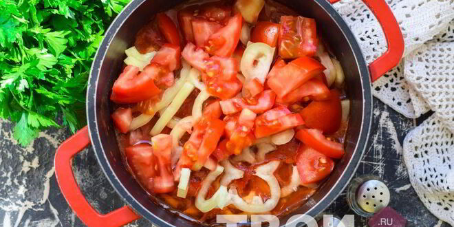 Рецепт лечо с кабачками