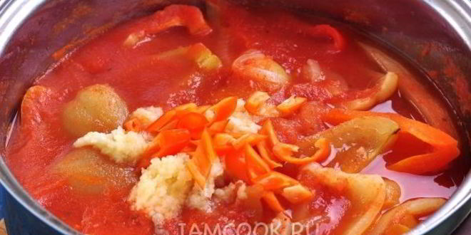 Рецепт лечо с луком на зиму