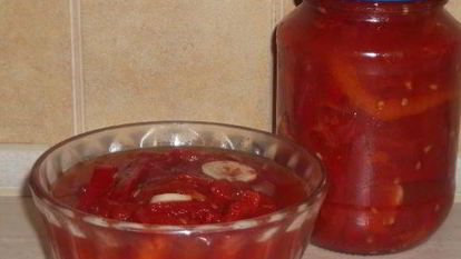 Рецепт Помидорного лечо