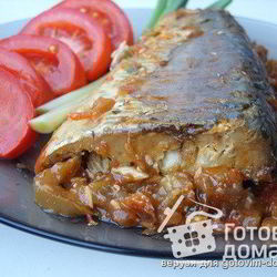 Рецепт Рыбы запеченой с овощами Лечо