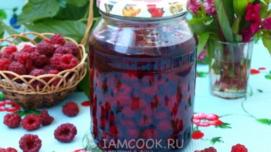 Рецепт малины в собственном соку на зиму
