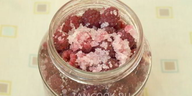 Рецепт малины в собственном соку на зиму