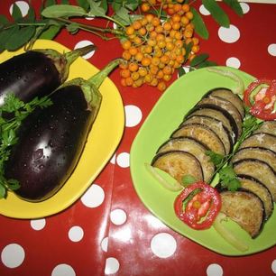 Рецепт Баклажанов, маринованных с чесноком