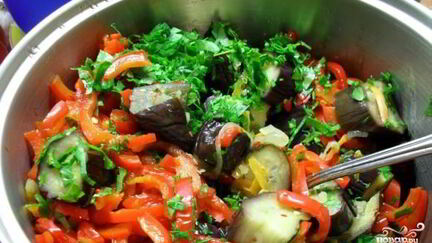 Рецепт Баклажанов по-грузински маринованные