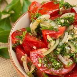 Рецепт Быстрых маринованных помидоров