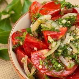 Рецепт Быстрых маринованных помидоров