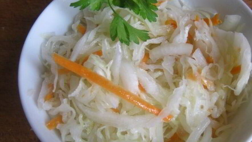 Рецепт капусты острой маринованной
