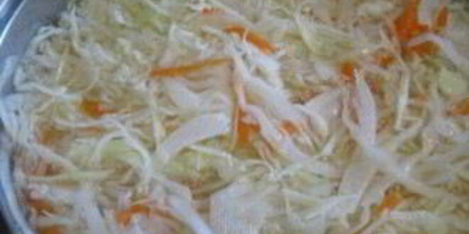 Рецепт капусты острой маринованной